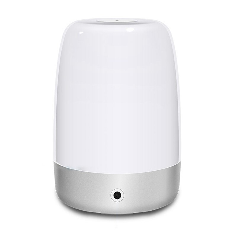 Alarm Clock Wake Up Light, Sunrise Simulation Alarm Clock, Table Lamp Press Sensor Bedside Lamp, 5 Sounds, Sleep Aid: Default Title