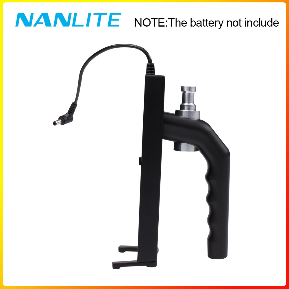 Nanlite BH-FZ60 Batterij Houder Grip Werkt Met NP-F970 F750 F550 Batterij Voor Forza60 60B