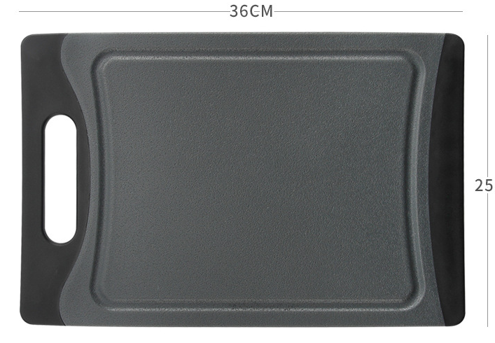 PP cutting board non-slip cutting board cutting fruit chopping board chopping board portable home kitchen cutting board: L