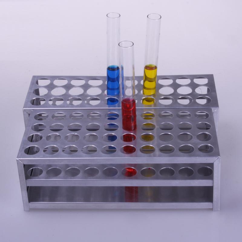 Various aluminum test tube rack colorimetric tube rack multipurpose racks