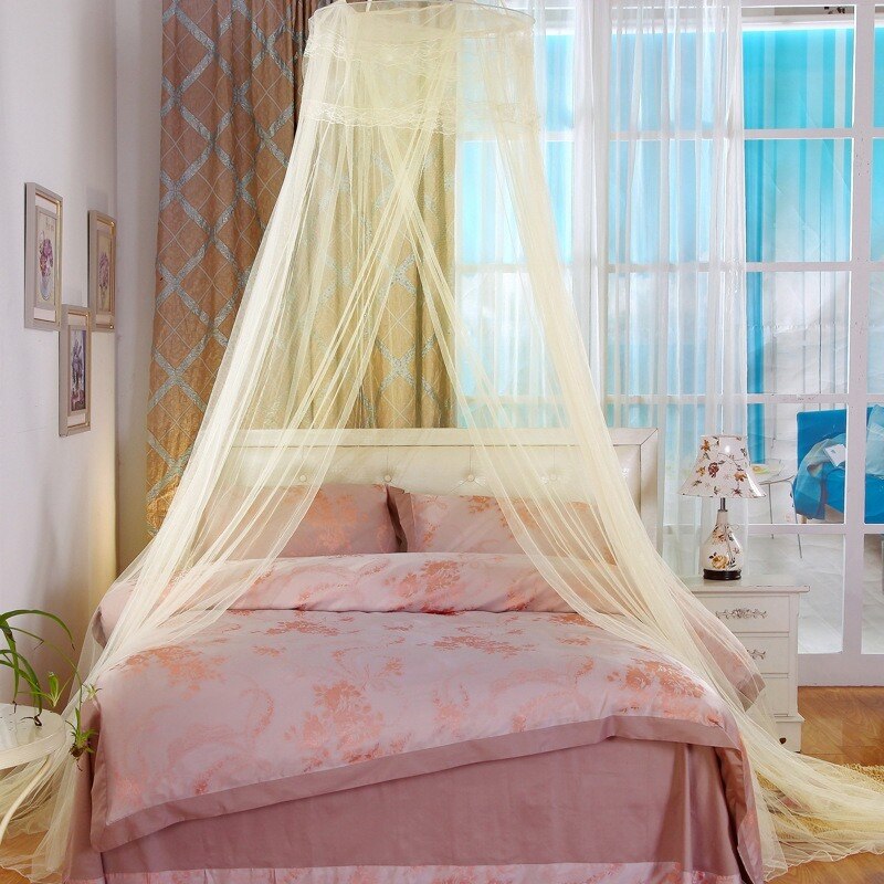 Princess Free Installation of Mosquito Nets Encryption Anti-mosquito Heightening Round Ceiling Dome Mosquito Tent