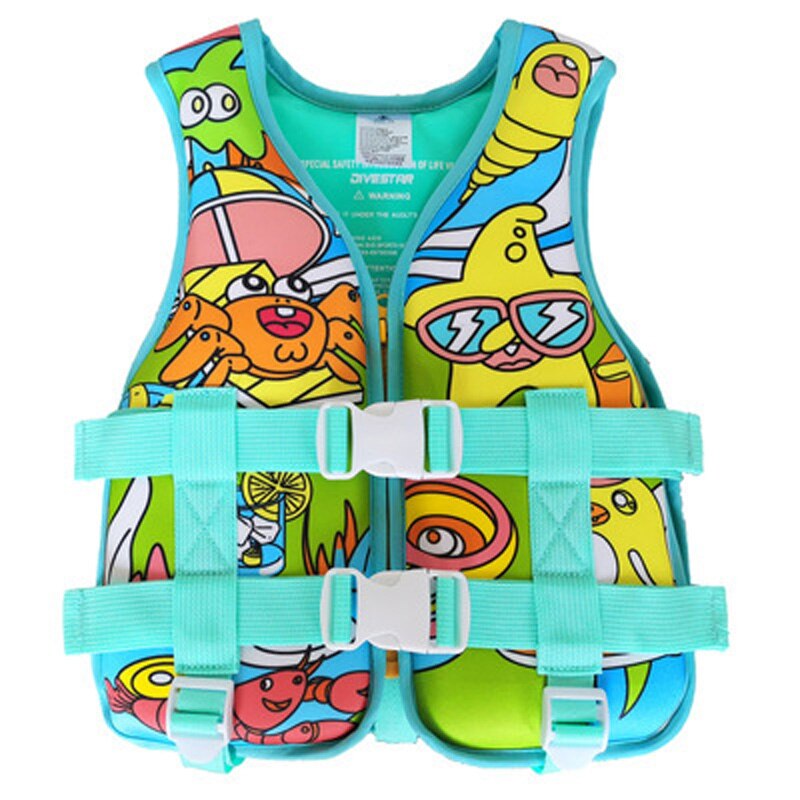 Bambini Giubbotto Salvataggio Galleggiante Delle Ragazze del Ragazzo Costume Da Bagno Crema Solare Alimentazione Flottante Nuoto Giacca Per Il Drifting Barca In Neoprene: Q0134C / XS