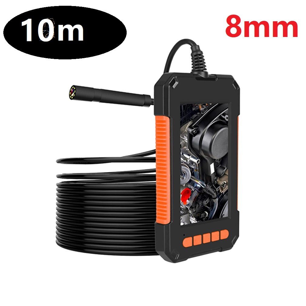 5.5mm 8mm Endoscope Camera 2m 5m 10m 1080P Flexible IP67 Waterproof USB Snake Inspection Camera Handheld Camera With 8 LED: Green