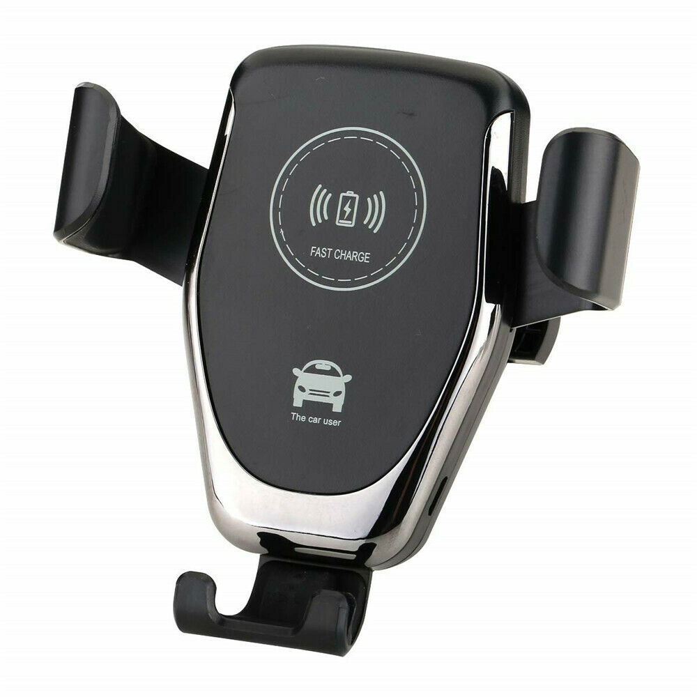 Geartronics 10w qi draadloze snellader autohouder voor iphone x xs samsung  s9