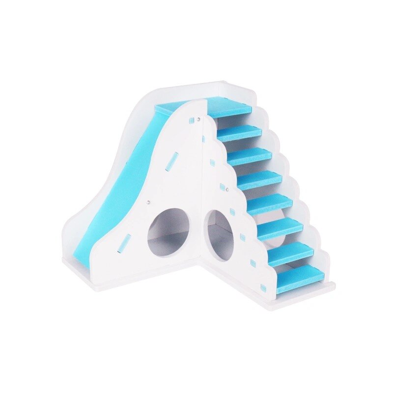 Maison pour hamster, nid, maison de couchage, fournitures en bois, mignon, mini, petit animal, lapin, hérisson, animal de compagnie, cabane en rondins: 7