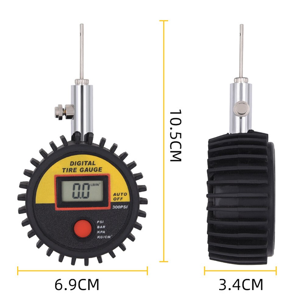 Ball Barometer Mini Volleyball Sports Accessories Pointer Digital Display Measure Manual Handheld Pressure Gauge Accurate Tool