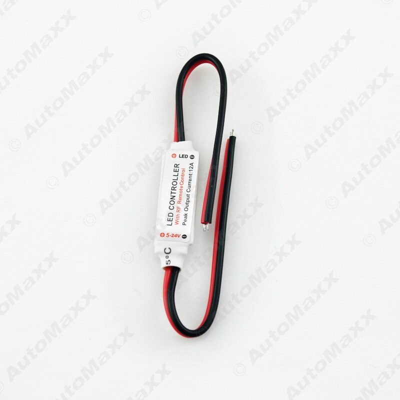 Feeldo bil  dc 5-24v enkelt farve fjernbetjening lysdæmper 11 nøgler mini trådløs rf led controller til led strip lys  #am3941