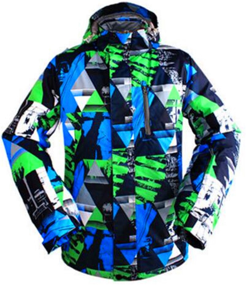 Outdoor Sports Wear Thermal Ski Jackets Thermal Full Sleeve Hooded Clothing Waterproof Windproof Snowboarding Jackets: 01 / XXXL