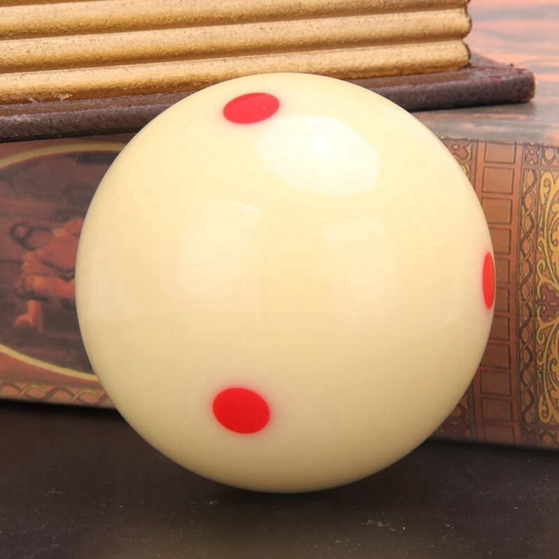 Billiard Ball Standard 57.2MM Cue Ball 6 Dot - Spot Billiard Practice Training Cue Ball Indoor Entertainment Equipment