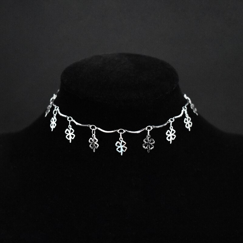 Bracelets de cheville porte-bonheur en argent Sterling 925, breloque de plage, style bohème, chaîne de pied, pendentif trèfle et feuille, de bijoux pour femmes, nouvelle: SILVER