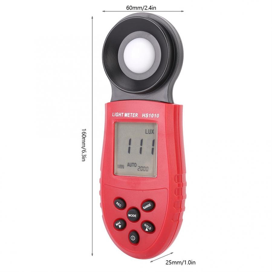 Digital Lux Meter Handheld Digital Illuminance Meter Light Meter Luxmeter Photometer Tester Light Meter