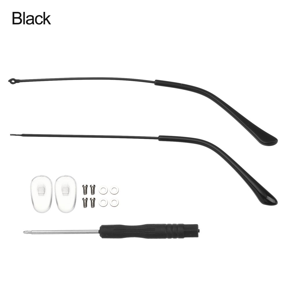 1 Pair Glasses Metal Replacement Leg Temple Arm Eyeglasses Frame Anti-Slip Glasses Frame Repair Eyewear Accessories Universal: green