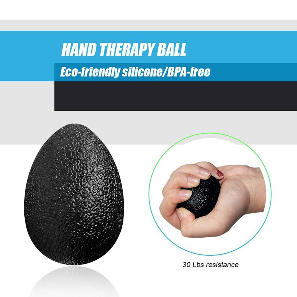 5 stücke Hand Griff-stärkungsmittel trainieren Bausatz Unterarm Griff Ball Ring Einstellbaren Widerstand Hand Greifer Finger Trainer Bahre