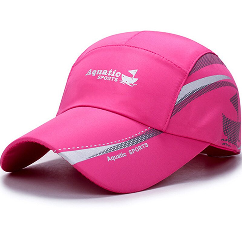 Outdoor Golf Vissen Hoeden Voor Mannen Quick Dry Waterdicht Vrouwen Mannen Baseball Caps Verstelbare Sport Zomer Zon Hoeden: 1 rose red