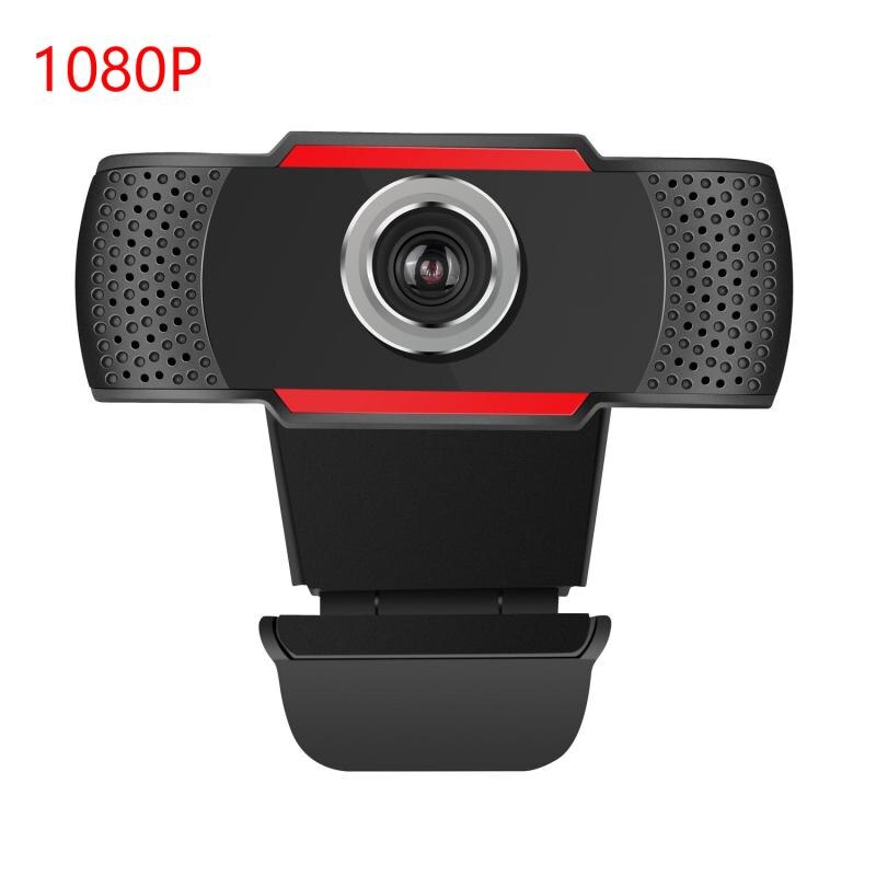 Cámara Web USB para ordenador, Webcam Full HD 720/1080P, cámara Web Digital con micrófono para portátil, escritorio, PC y tableta: 1080P