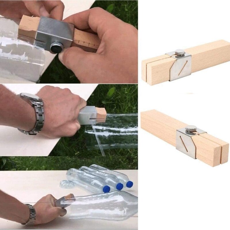 SV-Plastic Bottle Cutter, Outdoor Portable Bottles Craft Bottle Rope Cutter 2 Pack