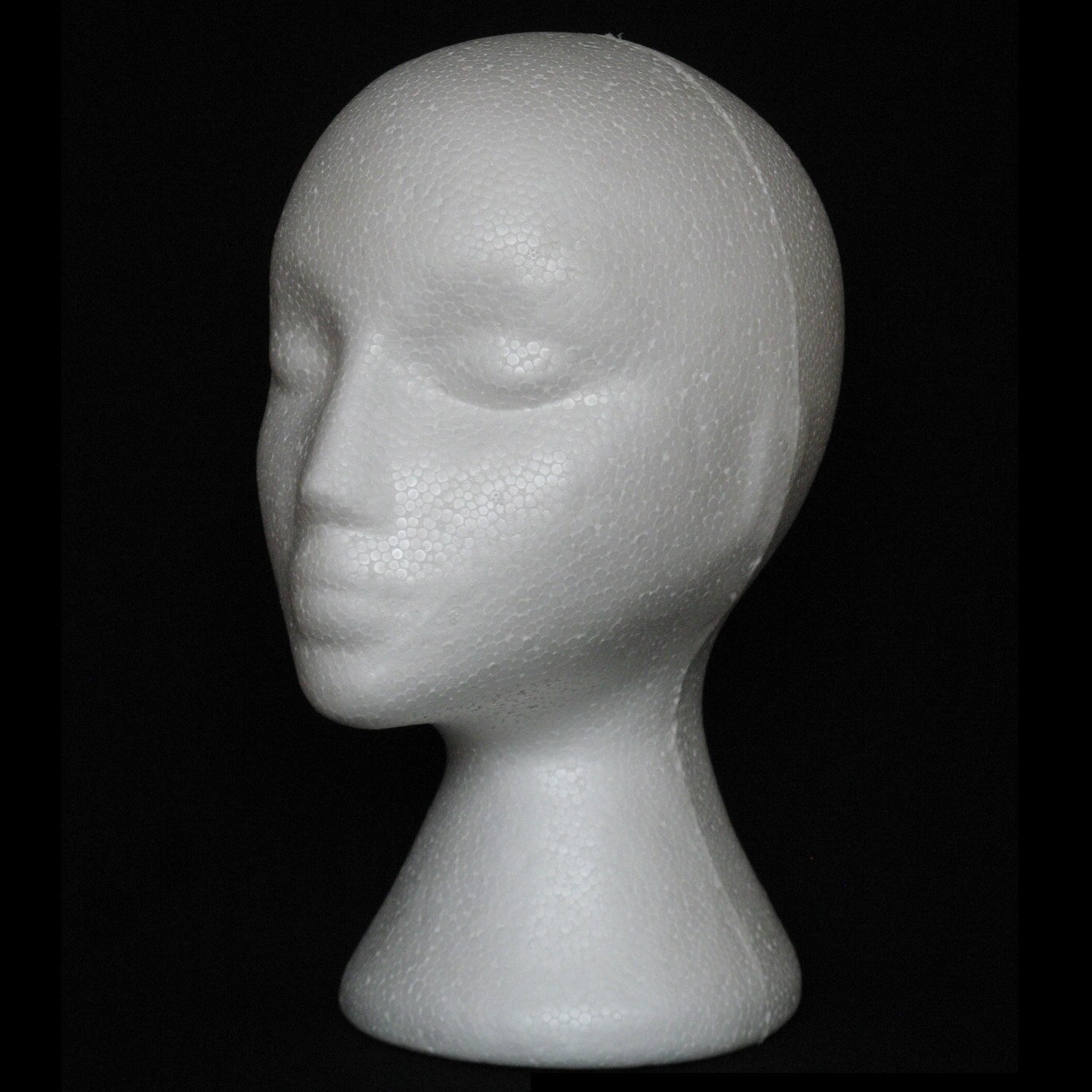 White Female Foam Mannequin Head Dummy Wig Stand Shop Display Hat Cap Stock