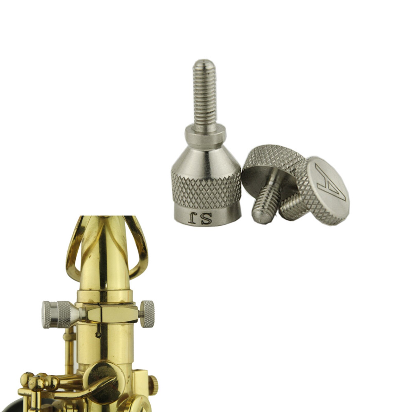 Saxofoon Hals Aanscherping Schroeven Sax Gebogen Hals Vaste Schroef Attachment