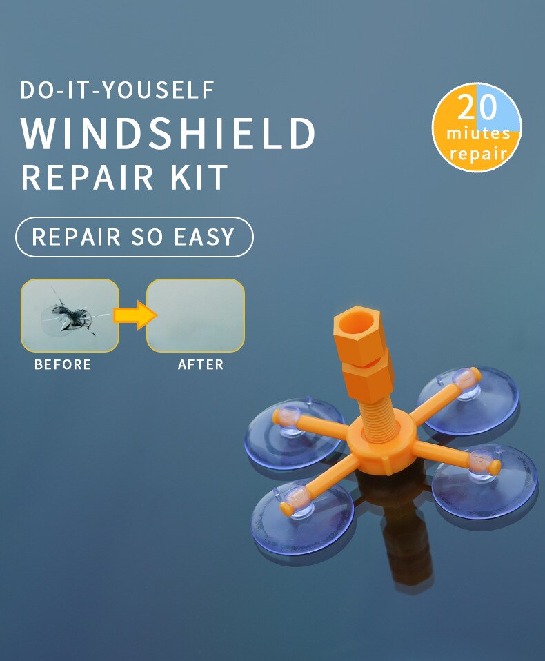 Car Window Glass Scratch Crack Restore Repair Tools Windshield Repair Kit Car Window Screen Polishing Cleaning Car Styling Tool