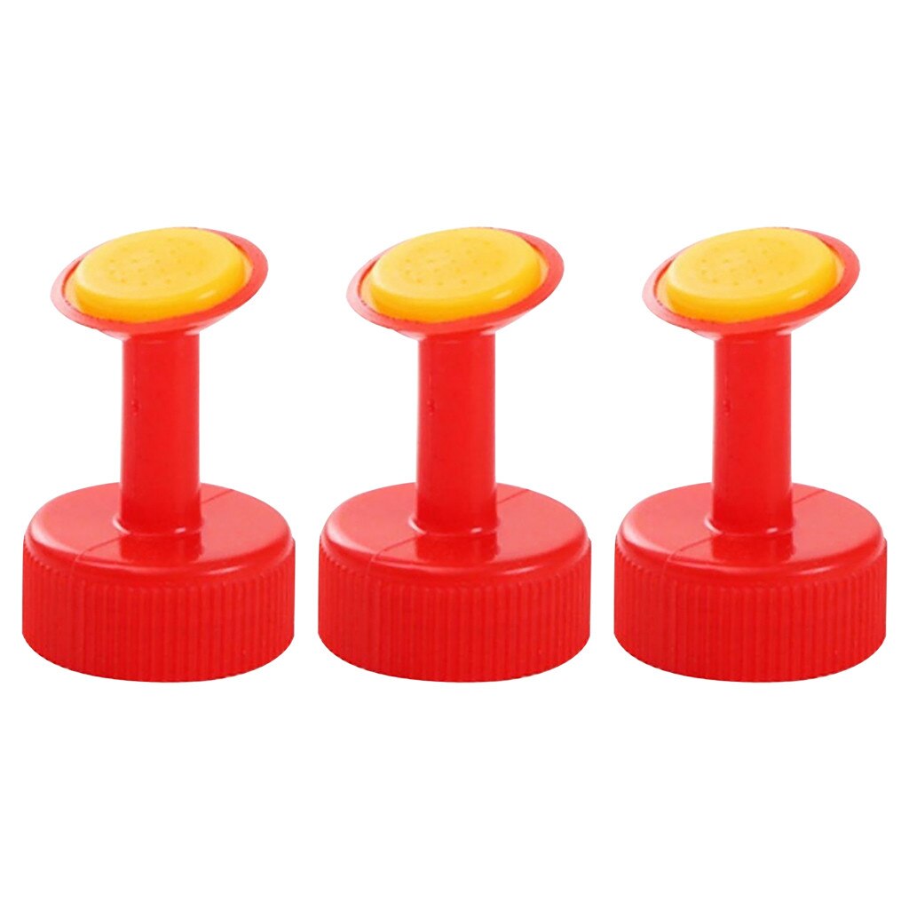Bouteille haut arrosage jardin plante arroseur eau graine semis Irrigation 3 pièces Irrigation pour maison jardin fleur plante: Rouge