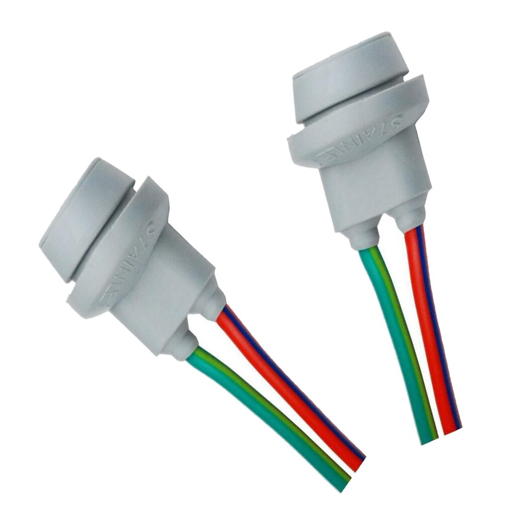 Casquillo de bombilla de montaje de lámpara con Cable de 10cm para la luz de estacionamiento del carro universal