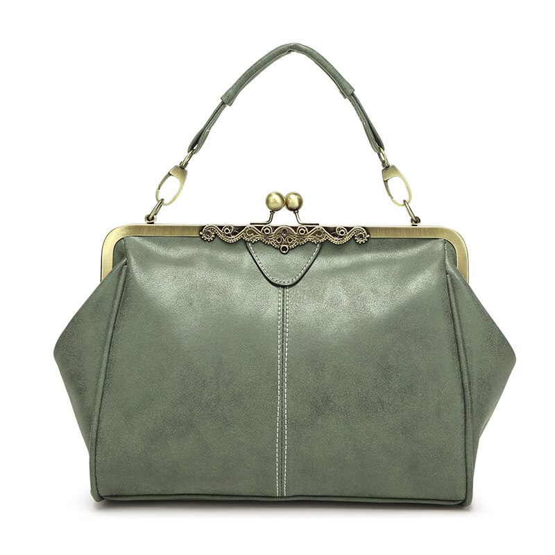 LYKANEFU cadre métallique femmes sacs à bandoulière fourre-tout sac à main sac à main dames fourre-tout sacs à main concepteur de directe: Green