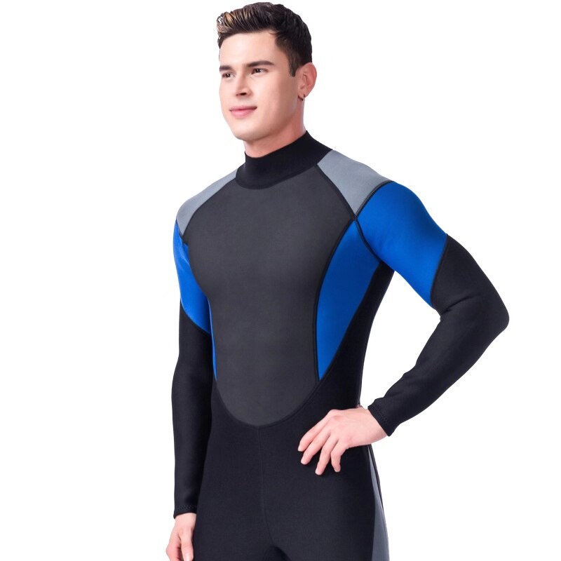 2mm homem de corpo inteiro neoprene triathlon wetsuit mergulho terno molhado para surf mergulho caça submarina