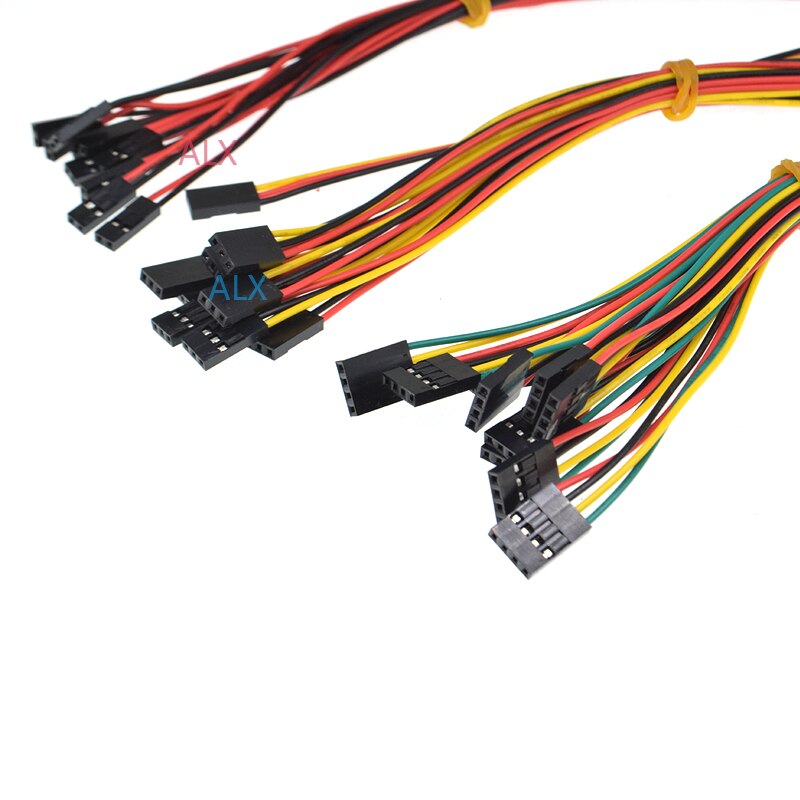 10PCS 20CM MALE TO FEMALE DUPONT LINE DUPONT connector plug with cable jumper wire 2.54MM PITCH 2/3/4/5/6/8 PIN 2P/3P/4P/5P/8p