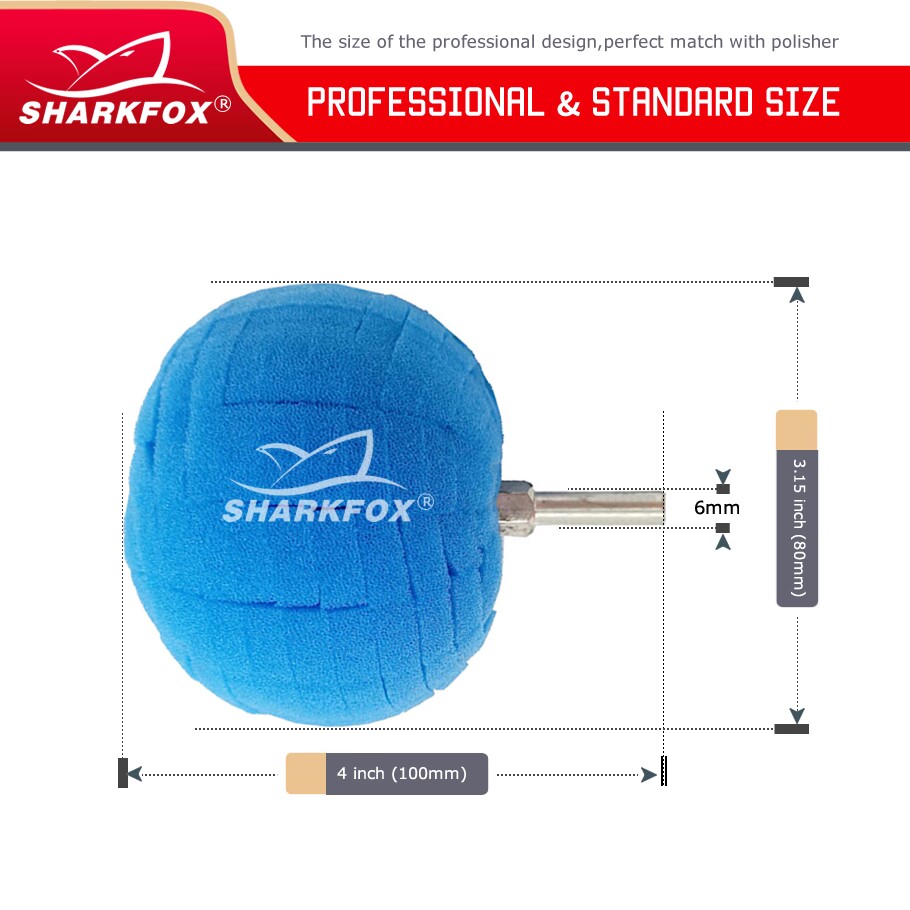 Borr poleringssvampkuddar poleringskon svampboll poleringssats för bilhjul navvård metall plast glas
