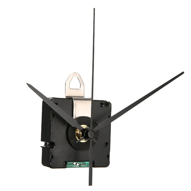 Uclio Radio Controlled Movement Non-Ticking Quartz Wall Clock Mechanism Signal Mode DIY Clock Kit Repair Parts Replacement