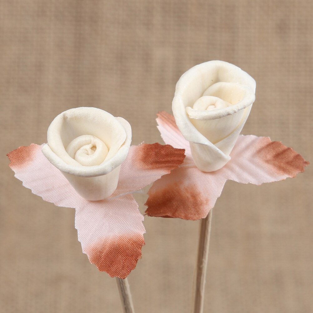 5pcs Kunstmatige Bloem Golvend Rotan Reed Fragrance Diffuser Vervanging Refill Sticks Luchtverfrisser Kamer Parfum Diffuser Sticks
