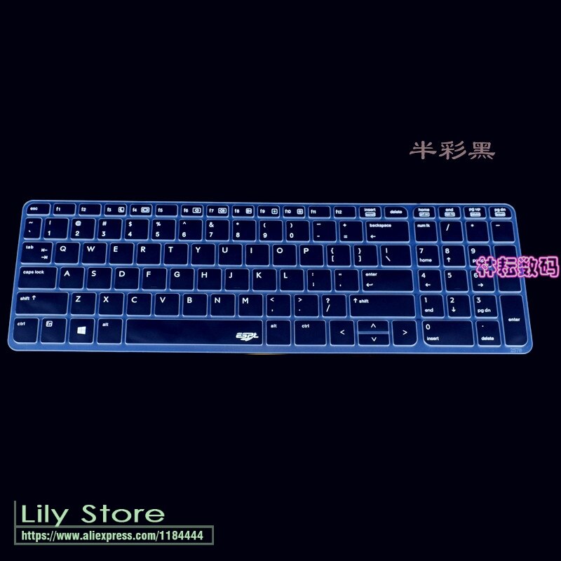 15 inch Silicone Keyboard Cover Protector skin for HP Probook 450 G1 G2 350 G1 G2 / for HP 650 G1 15.6 inch