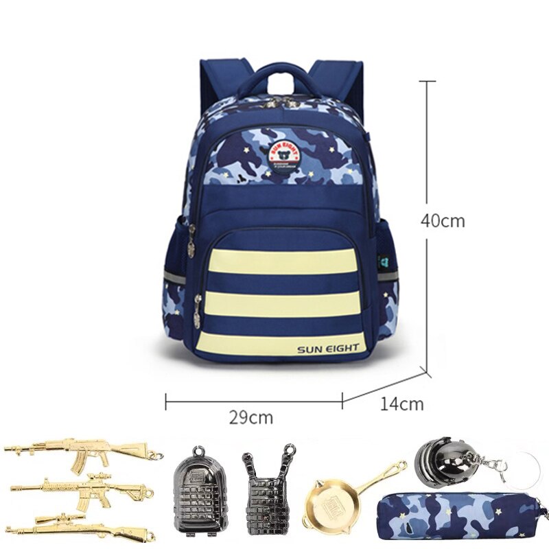 SUN EIGHT School Bags Children Backpack Camouflage School Backpack For Boys Kids Rucksack Travel Backpacks: Small