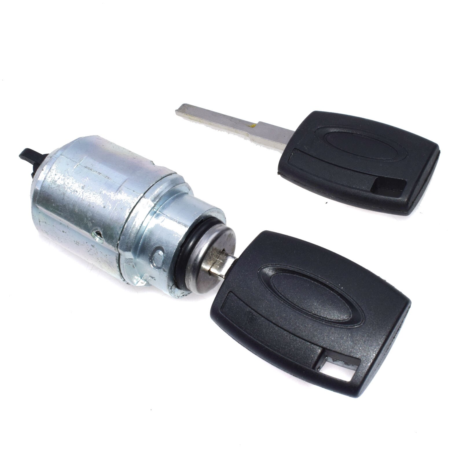 Wolfigo bilkappe motorhjelm lås udløserkit med nøgler og forbindelsesstang til ford til focus  ii 2004 4 m 5 aa 16 b 970ab 7 m 5 aa 16 b 970aa