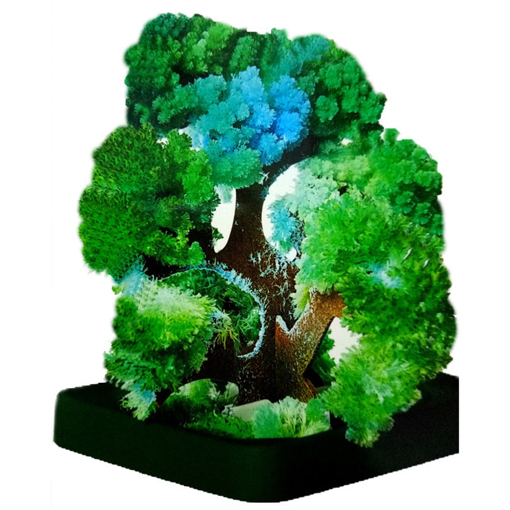 Visual Magic Artificial Paper Trees Decorative Growing DIY Paper Tree Novelty Baby Toy Flower Exploring Science 03