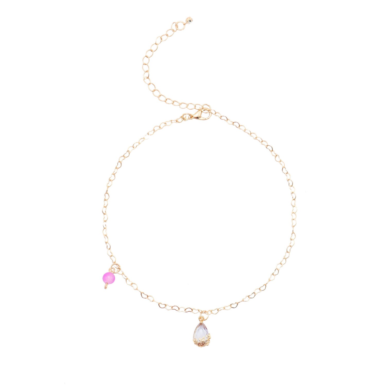 Novo roxo doce uva coração concha laço borboleta pingente gargantilha colar de corrente curta para feminino meninas festa: 5