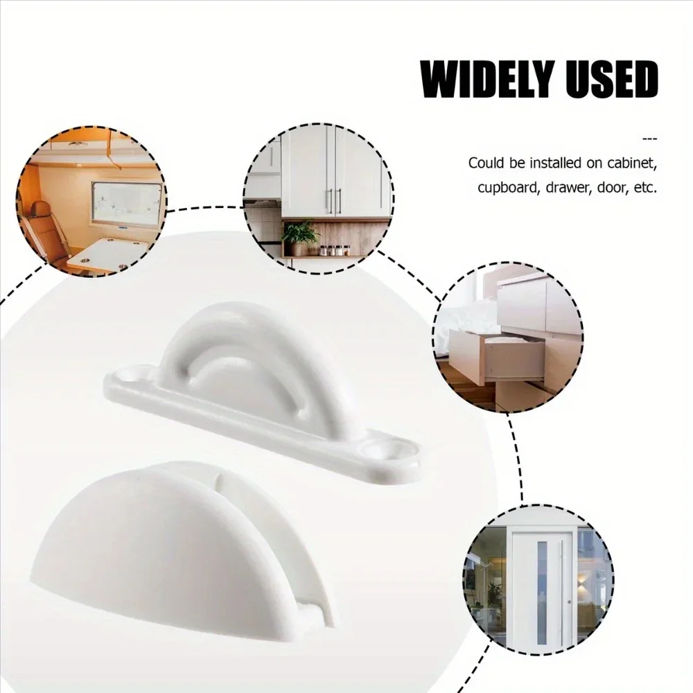 1 Set Camper Accessories Door Retainer Catch for Caravan Motorhome Lock Boat Rv Stopper Clip