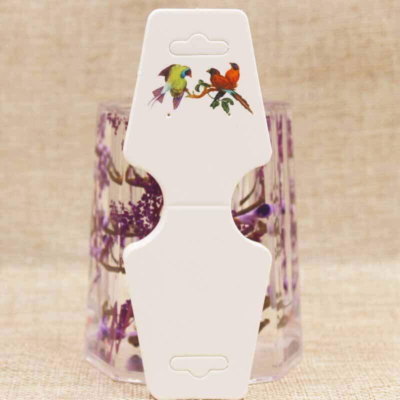 200pcs 4.5x12.0cm flower pattern Cards Printing Jewelry Necklace Bracelet Hang Tag Jewelry Display Cards Label Tag: card same as pic17