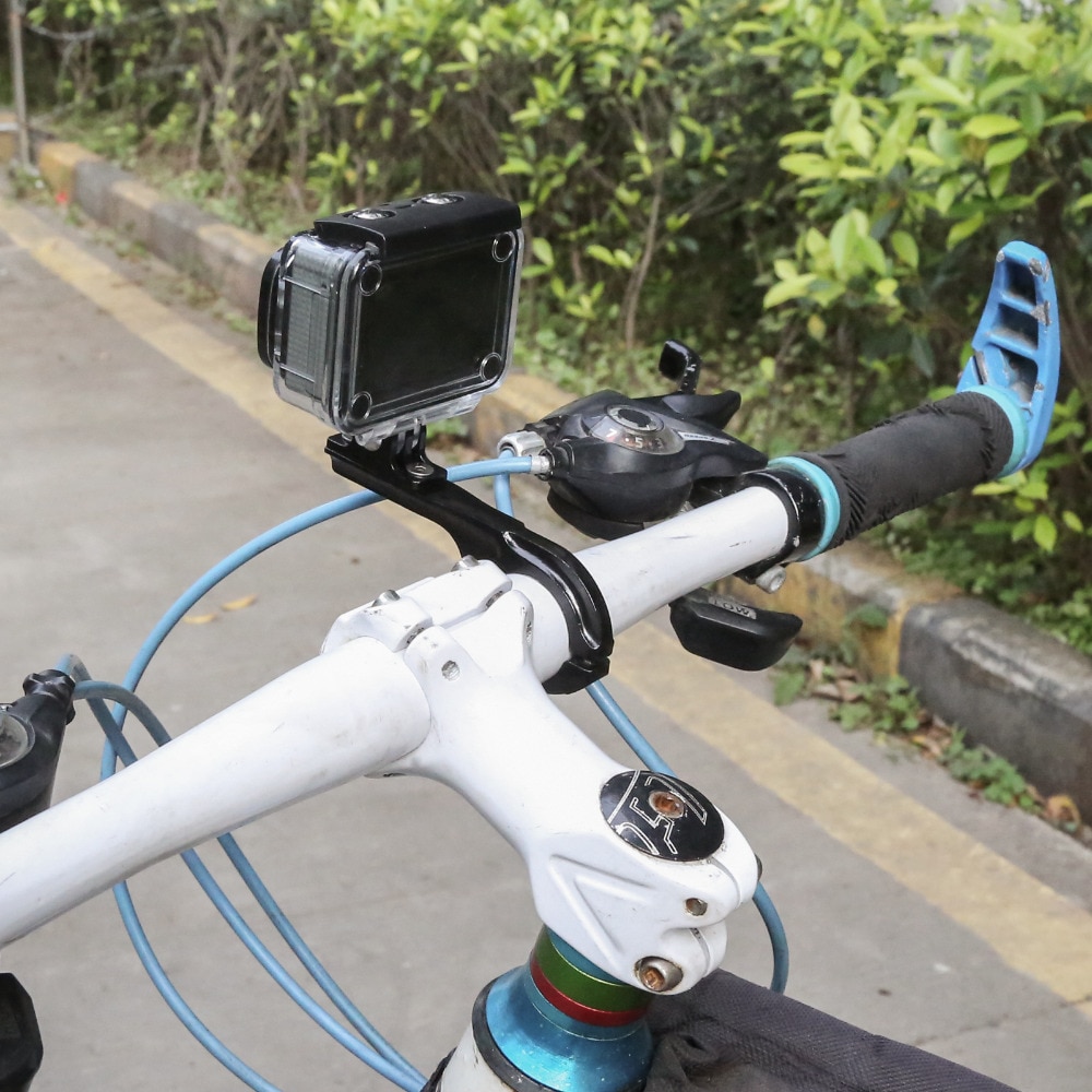 Anordsem 自転車ハンドルバーマウント自転車オートバイ Cnc アルミ移動プロ Hero7 5 6 4 3 + SJCAM Xiaoyi 4 18K SJ5000 アクセサリー