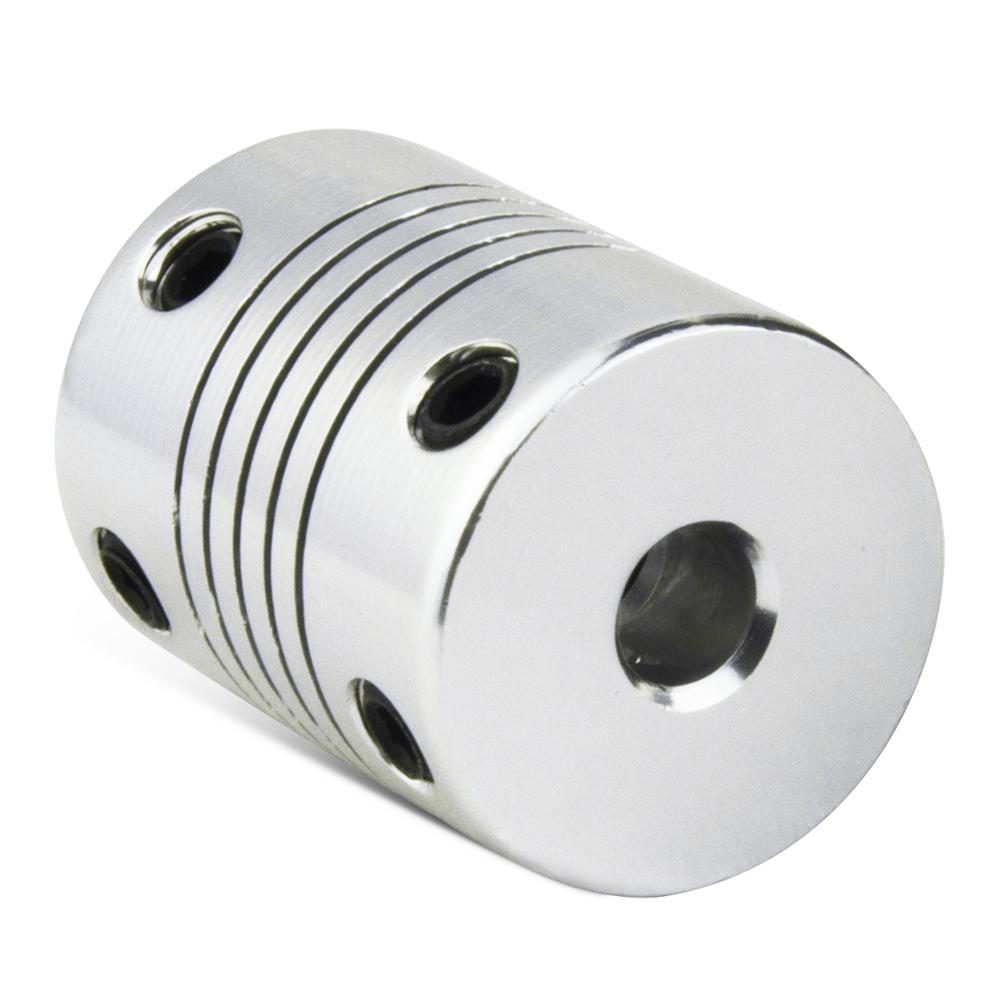 5 kpl joustava kytkin alumiini cnc-askelmoottorin leuka-akselin liitin 5mm to 8mm od 19 x 25mm 3d tulostimen osalle ender 3 liitintä