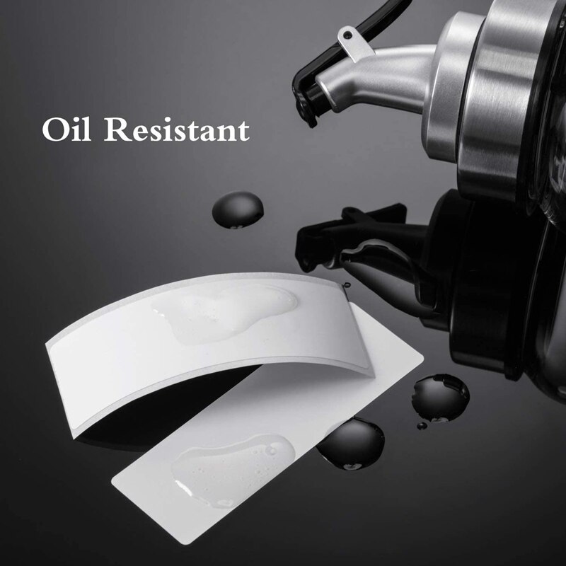 Etichette per congelatore rimovibili 1x3 pollici adesivi per la conservazione degli alimenti etichette per carta per congelatore per frigorifero (bianco bianco)