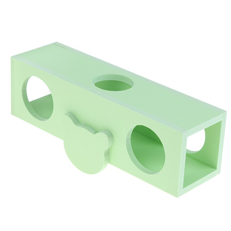 1 Pcs Luxe Hamster Huis Swing Speelgoed Glijbaan Hamsters Nest Loft Bed Kooi Nest Huisdier Egel Kasteel Klim Speelgoed Kleine huisdier Huis: Dark Khaki
