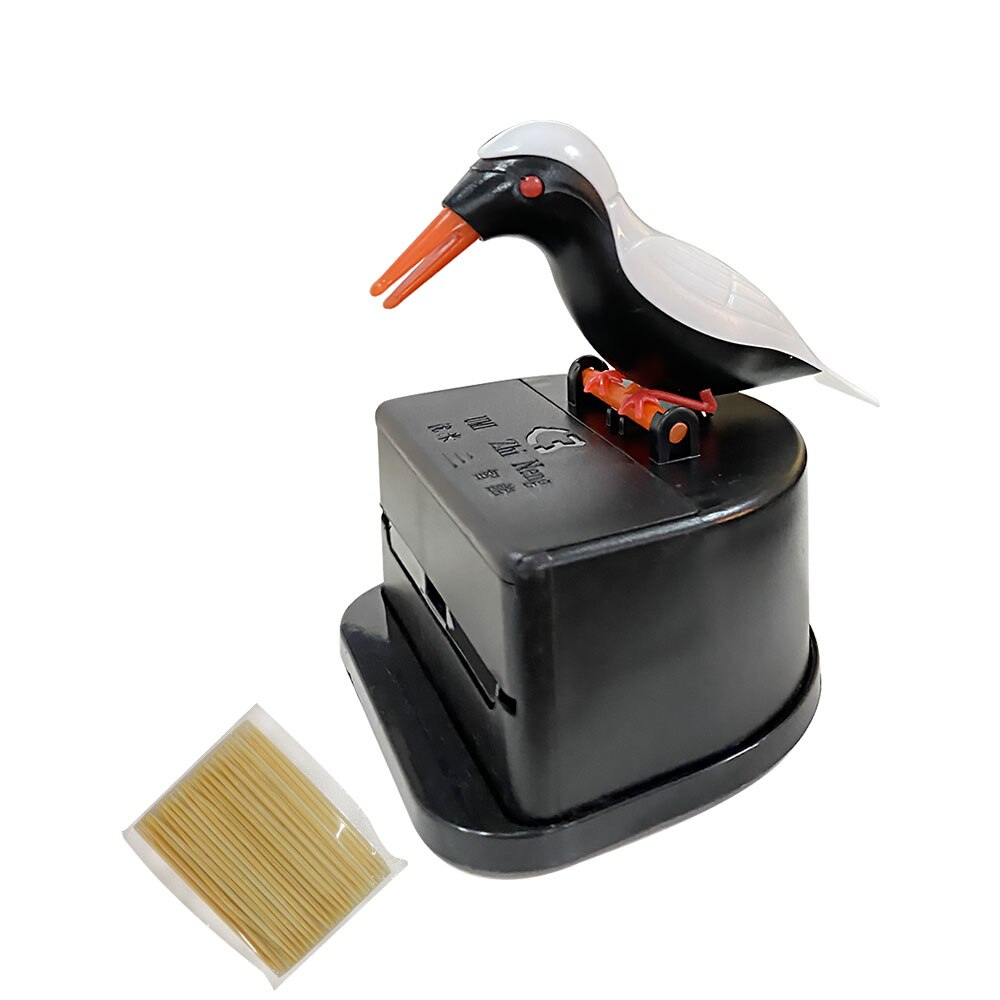 1Pc simpatico colibrì stuzzicadenti distributore automatico uccello stuzzicadenti scatola con stuzzicadenti pulizia denti segreto Stash Tandenstokers: 04