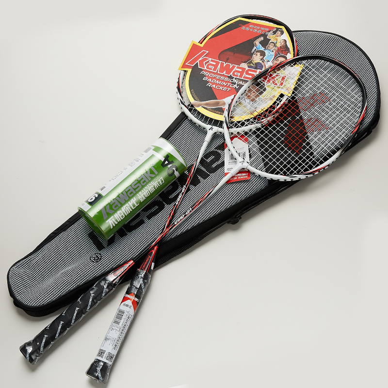 Kawasaki Badminton Racket 1U Aluminiumlegering Badminton Racket Met String Up-0160 Met Gratis Shuttle