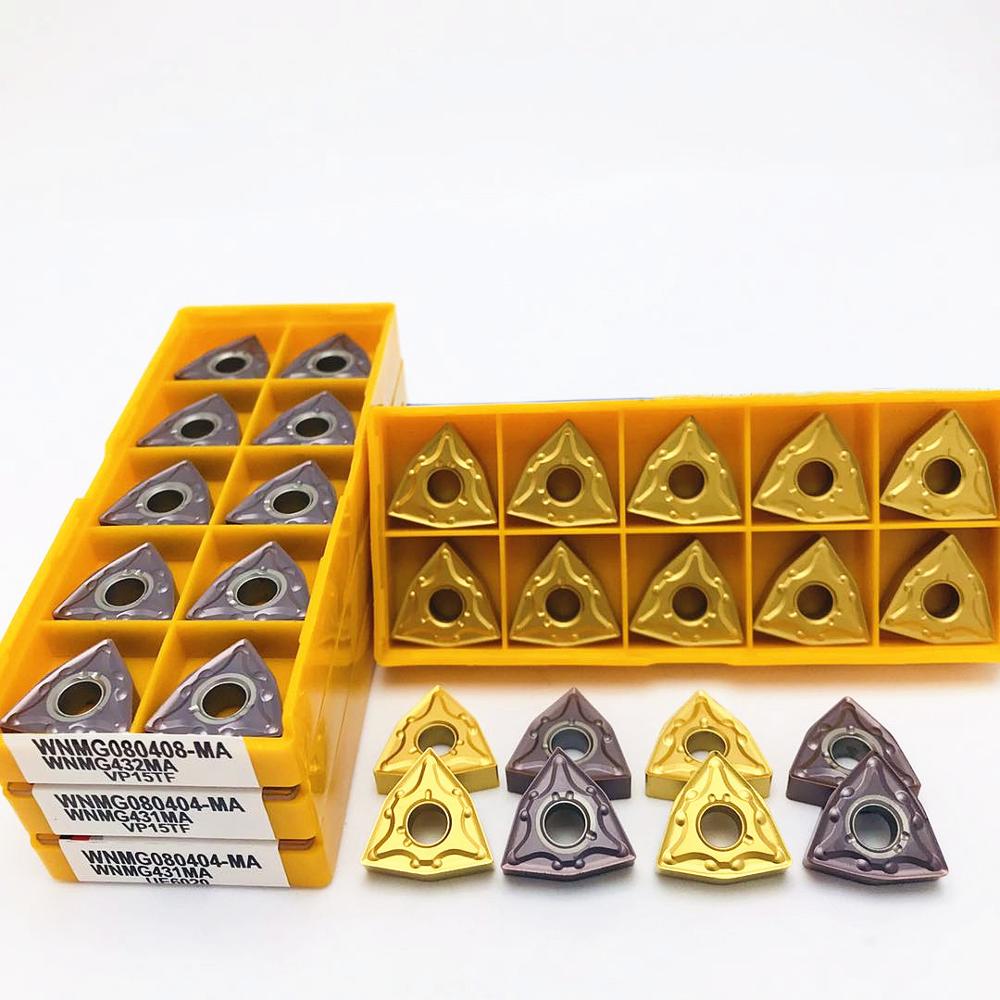 Carbide insert WNMG080404 WNMG080408 MA VP15TF UE6020 US735 High external metal turning tool CNC milling turning tool