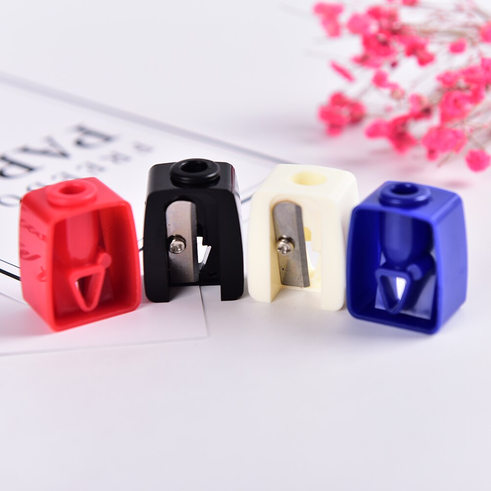 Random Color 5Pcs Pencil Sharpener Papeleria Sacapuntas maquillaje apontador de lapis Kawaii Stationery Material Escolar ZMONH