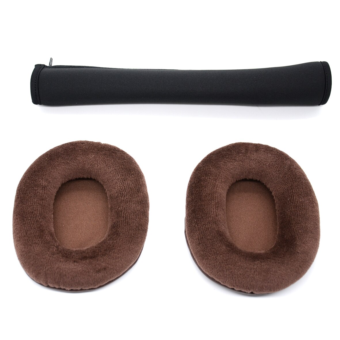 Ersatz Stirnband Ohrpolster Kissen für Audio Technica ATH M70 M50X M50 MSR7 M40X M40 M30X Headset Ohrenschützer Abdeckung ohr pads tassen: bro velvet bk band