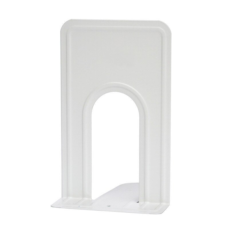 1 Pair Book Ends, Metal Bookends, Book Ends For Shelves Economy Universal Nonskid Heavy Duty Bookends Office