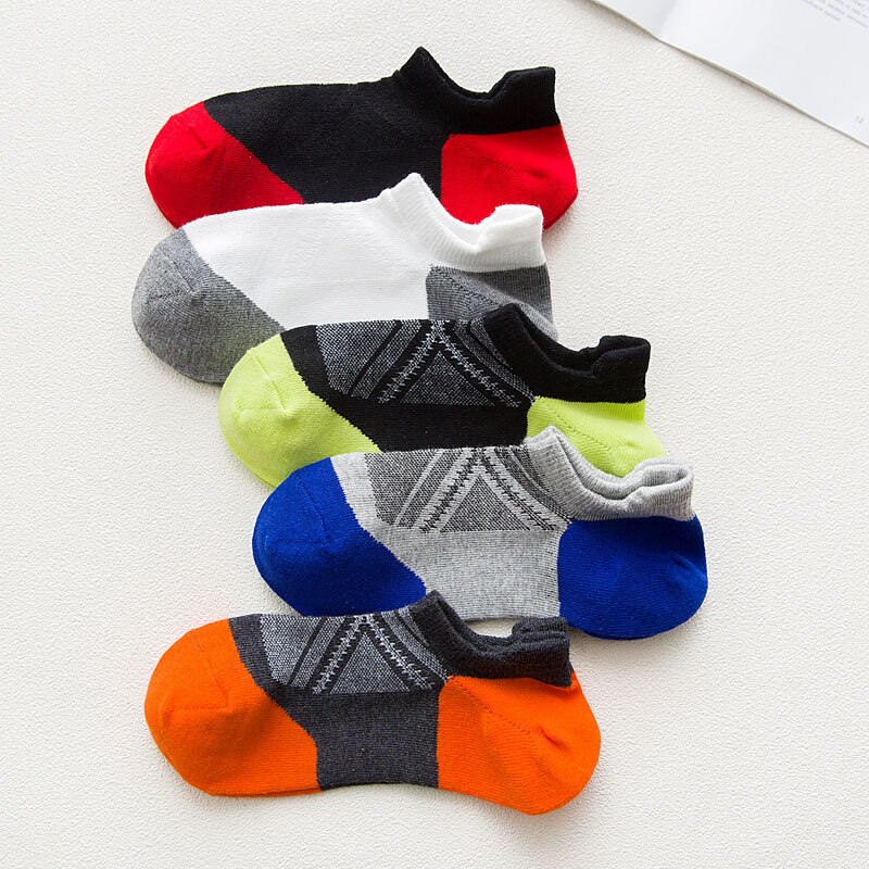 20 paires été chaussettes pantoufle unisexe Invisible amant chaussettes mince coton absorbant chaussettes courtes coloré drôle motif chaussettes