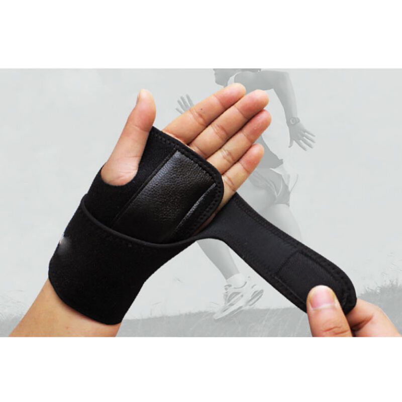 Mannen Gym Sport Bandage Orthopedische Hand Brace Polssteun Vinger Spalk Carpaal Tunnel Syndroom Bescherming Wrap